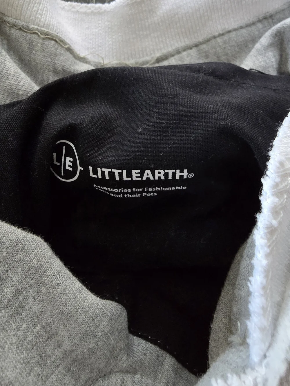 Little Earth Gray and Orange Broncos Logo Hobo Bag